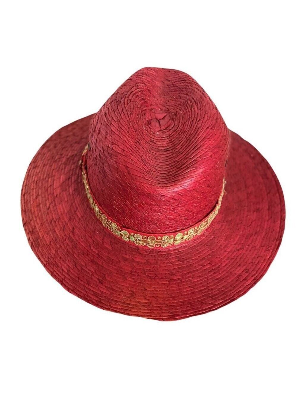Paradise i5 Boutique Red Western Hat- (EUC) - Picture 2 of 8